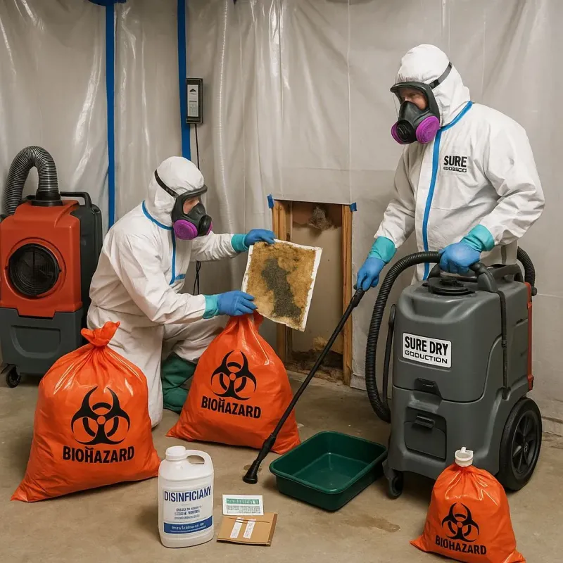 Contaminated Water Handling Protocols process in Fisher County, TX