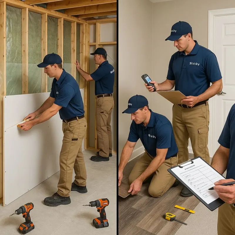 Repairs and Reconstruction process in Fisher County, TX