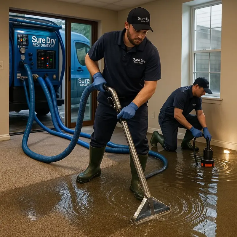 Water Extraction and Removal process in Fisher County, TX